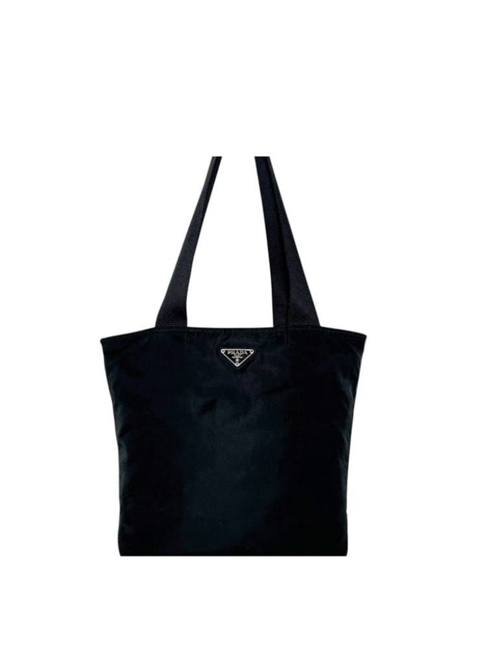 Prada Tote Bag Vera 31 Nylon Nero Black